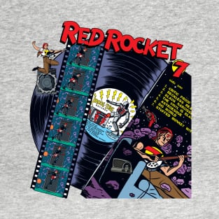 RED ROCKET 7 Record Album T-Shirt